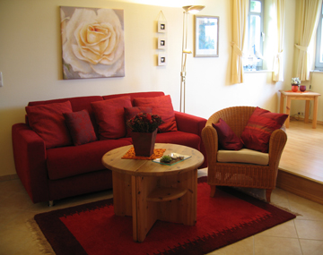 Ferienwohnung Bansin Garten